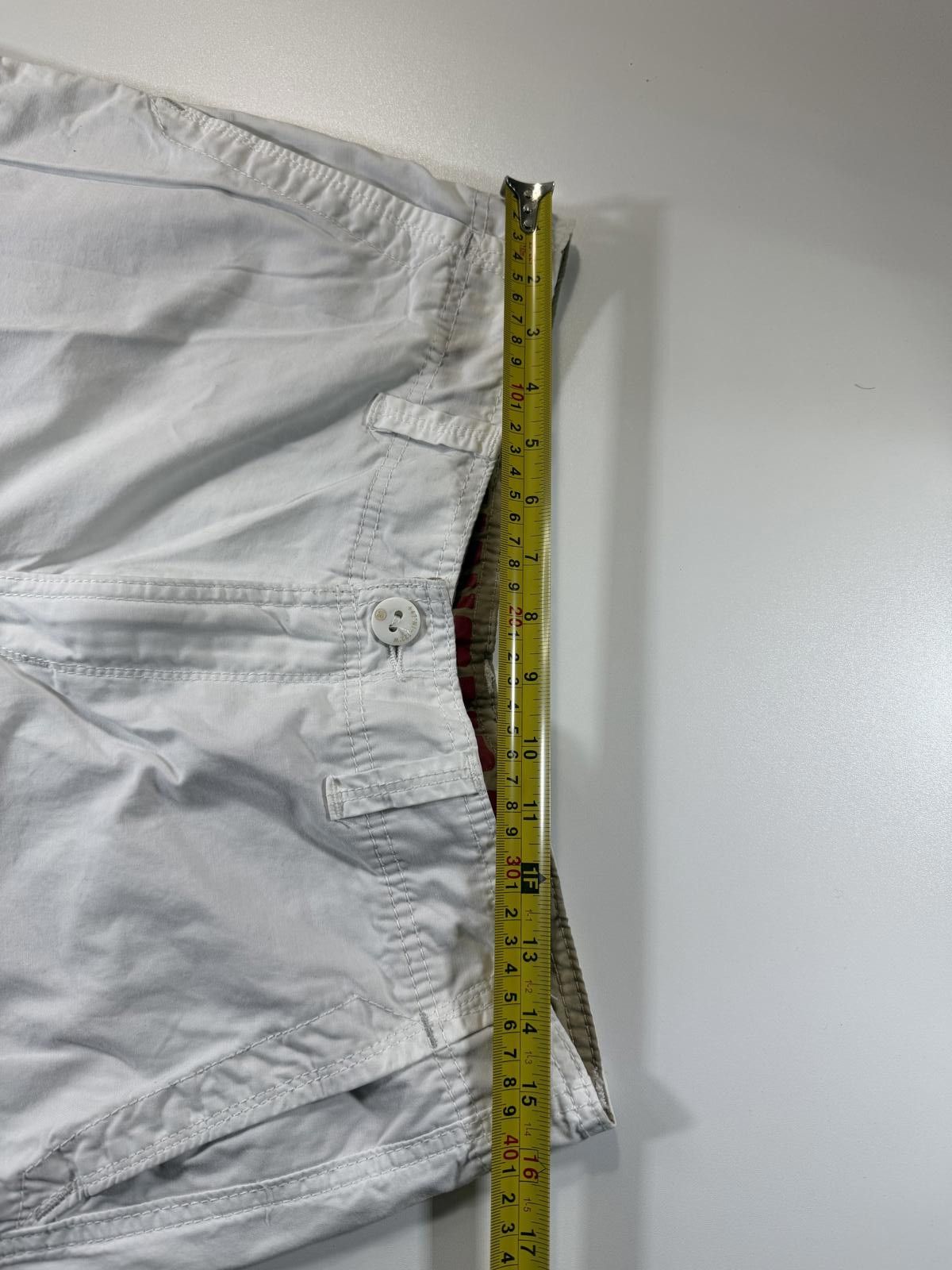 UNIONBAY Unionbay White Cargo Shorts with Multiple Pockets 32 Size US 32 / EU 48 - 6 Thumbnail