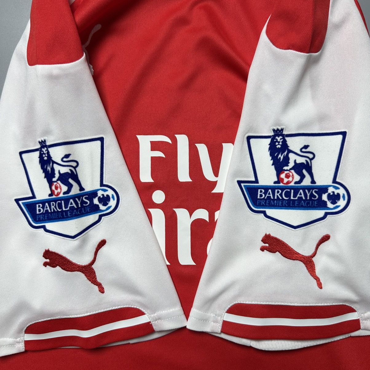 Puma ARSENAL PUMA 2014/2015 FOOTBALL SOCCER HOME JERSEY #11 OZIL Size US M / EU 48-50 / 2 - 8 Thumbnail