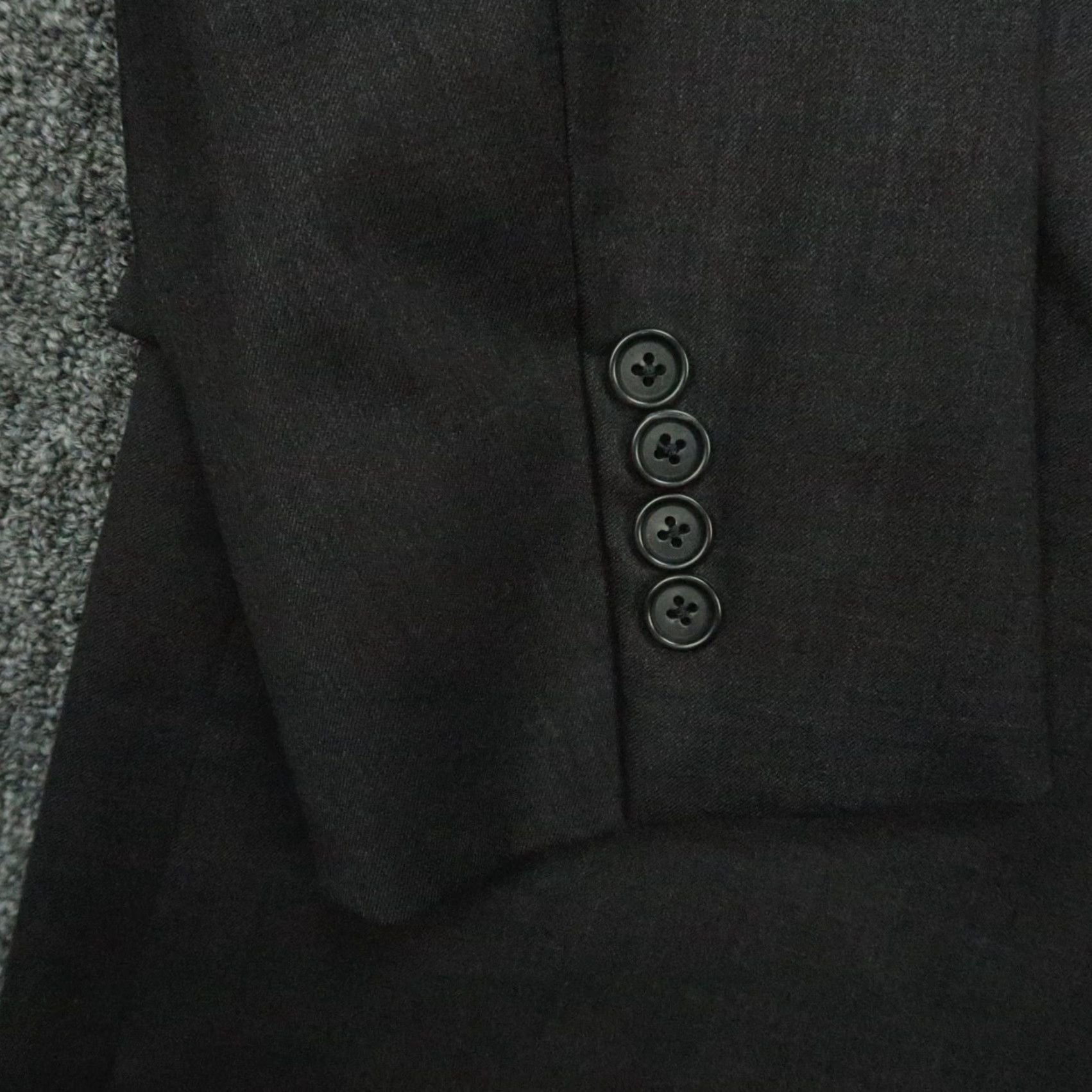 Brooks Brothers VINTAGE Brooks Brothers Blazer Mens Single-Breasted 2 Button Gray 1818 Regent Wool 44L Regular Adult Mens Clothing Size 44R - 3 Thumbnail
