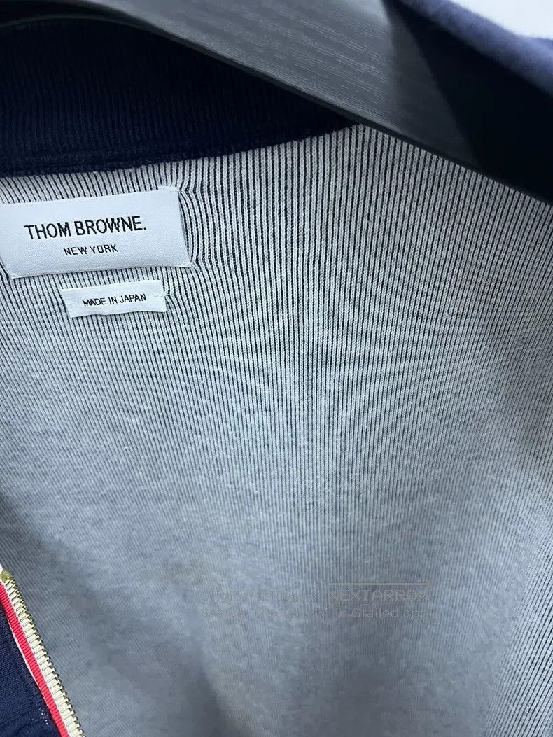 Thom Browne Thom Browne Blue and green zipper jacket Size US L / EU 52-54 / 3 - 7 Thumbnail