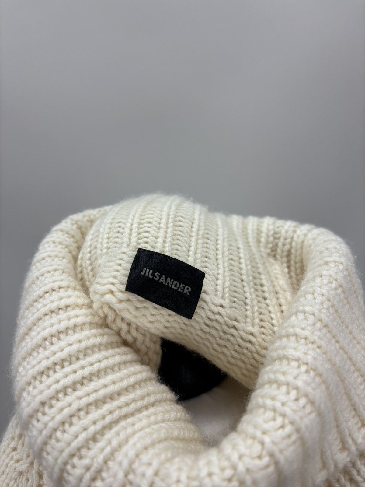 Jil Sander Womens sweater Jil Sander Raf Simons Size 38 Color Beige Size XS / US 0-2 / IT 36-38 - 8 Thumbnail
