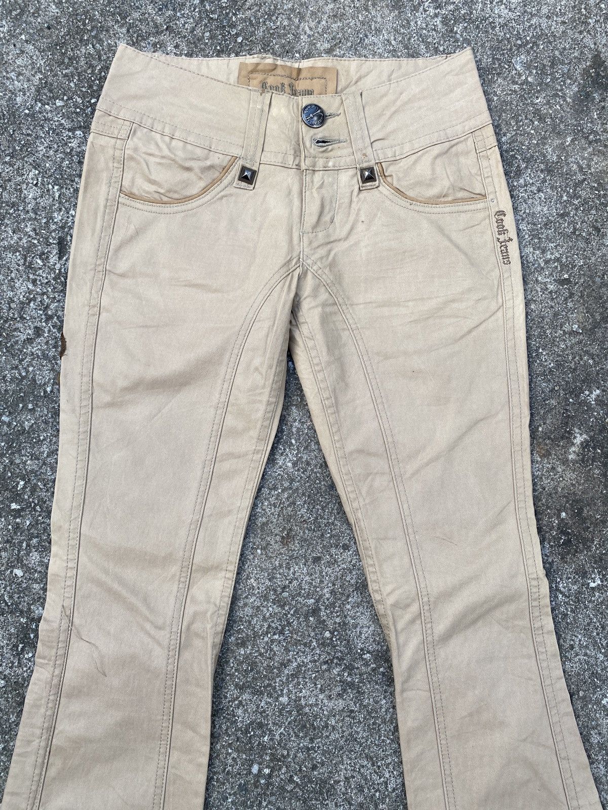 Japanese Brand × Le Grande Bleu (L.G.B.) × Tornado Mart Cook Jeans Japan Low Rise Flare Pant Size US 28 / EU 44 - 7 Thumbnail