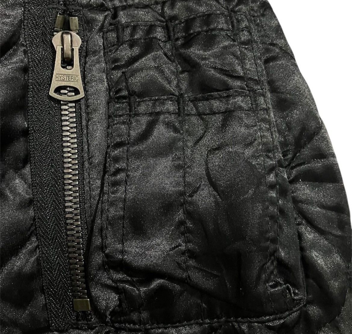Hysteric Glamour 2000s Hysteric Glamour Embroidery Quilted Jacket y2k Lgb Size US L / EU 52-54 / 3 - 5 Thumbnail