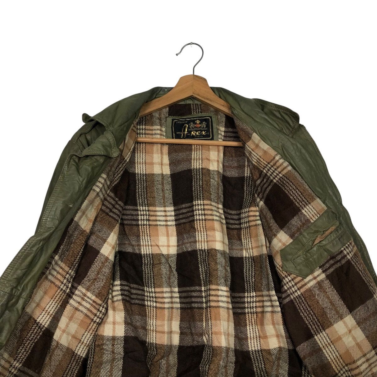 Japanese Brand 🔥VINTGE BIKER LEATHER JACKET BLANKET A REX ISSEY MIYAKE Size US L / EU 52-54 / 3 - 16 Thumbnail