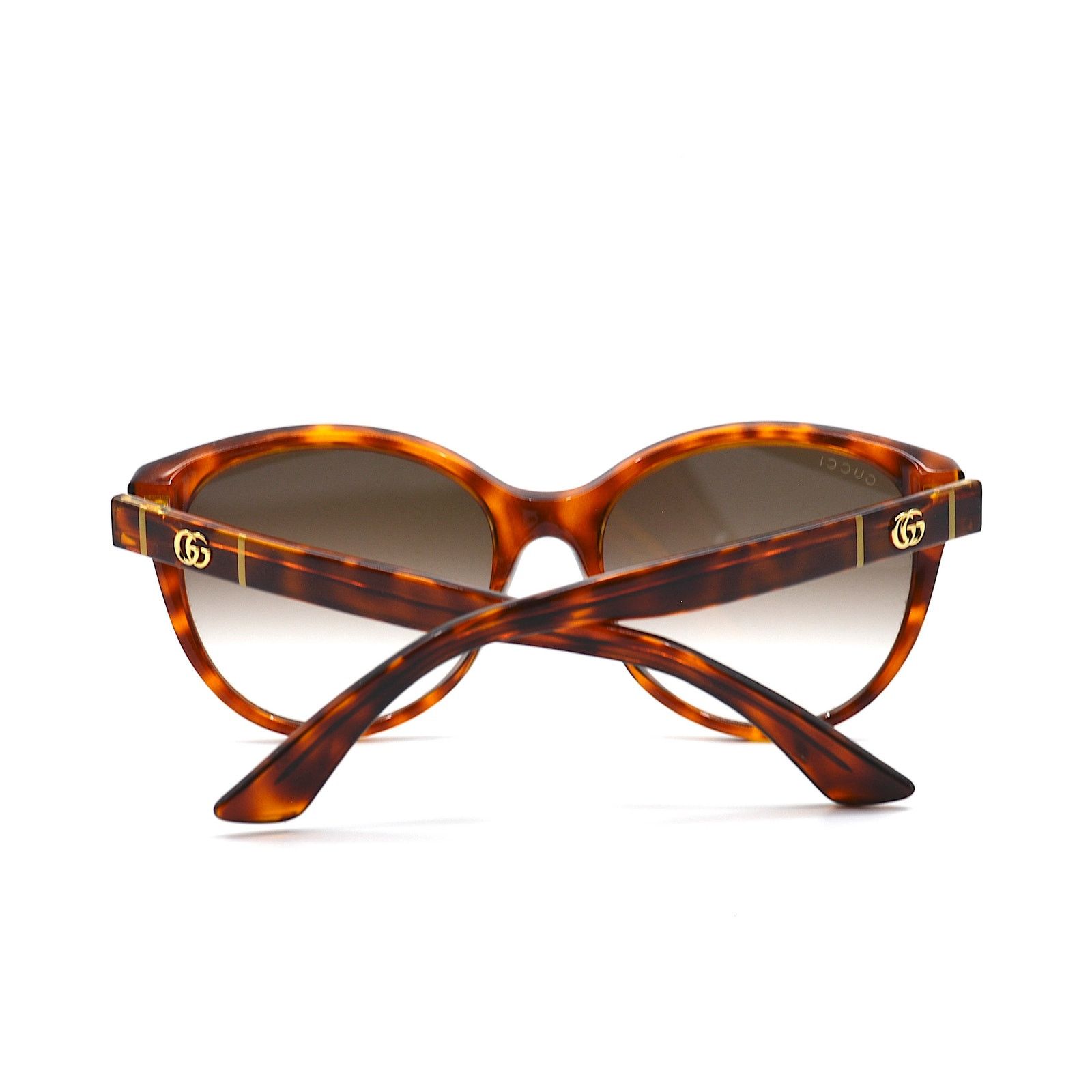 Gucci Gucci GG0631S 002 Brown Havana Authentic Sunglasses Size ONE SIZE - 8 Thumbnail