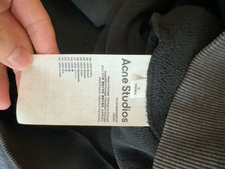 Acne Studios Acne studios Loose, off-the-shoulder hoodie 2502-Nextarrow Size US S / EU 44-46 / 1 - 6 Thumbnail