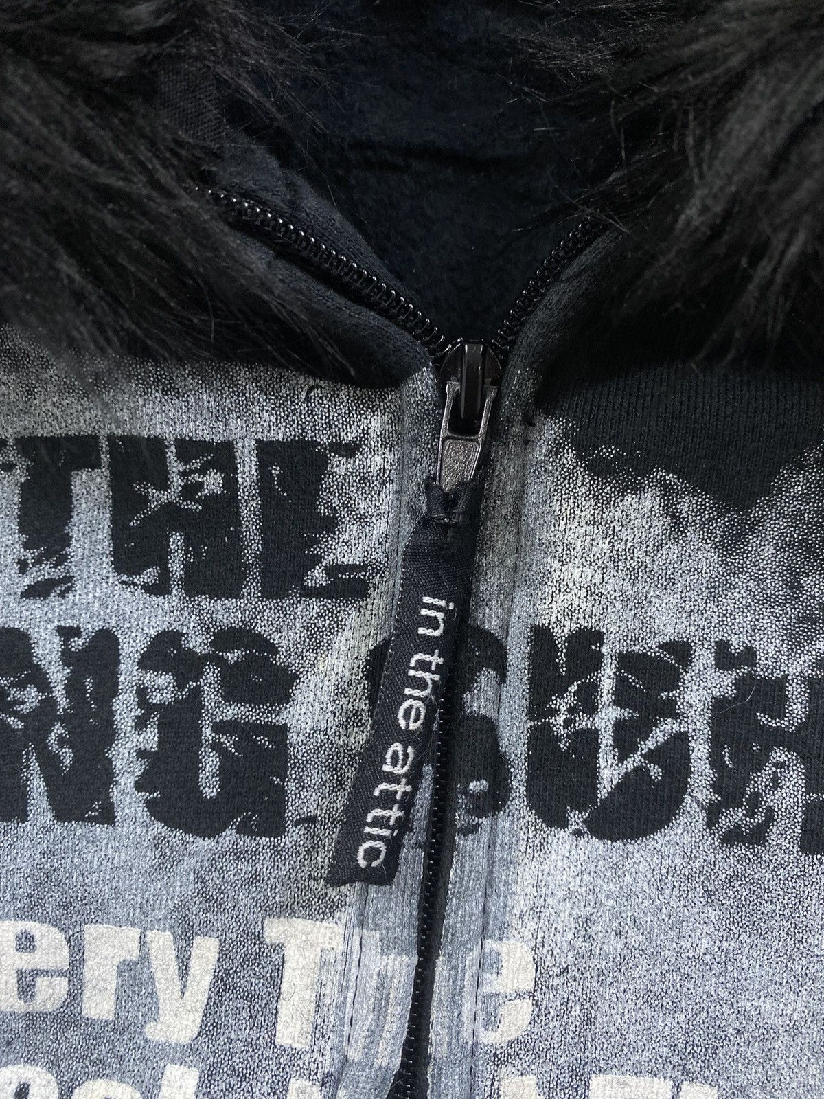 Japanese Brand In The Attic Fur Zip Hoodie Punk ifsix lgb Style Size US M / EU 48-50 / 2 - 4 Thumbnail