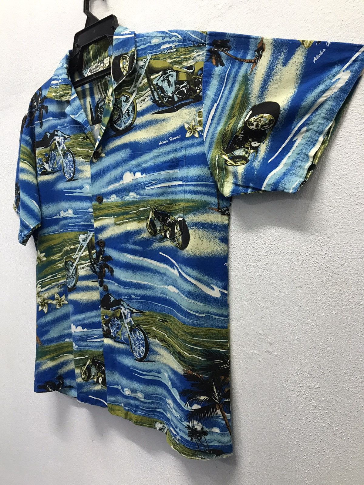Paradise × Vintage Vintage Paradise Style Hawaii Short Sleeve Shirt Burton Up Size US S / EU 44-46 / 1 - 4 Thumbnail