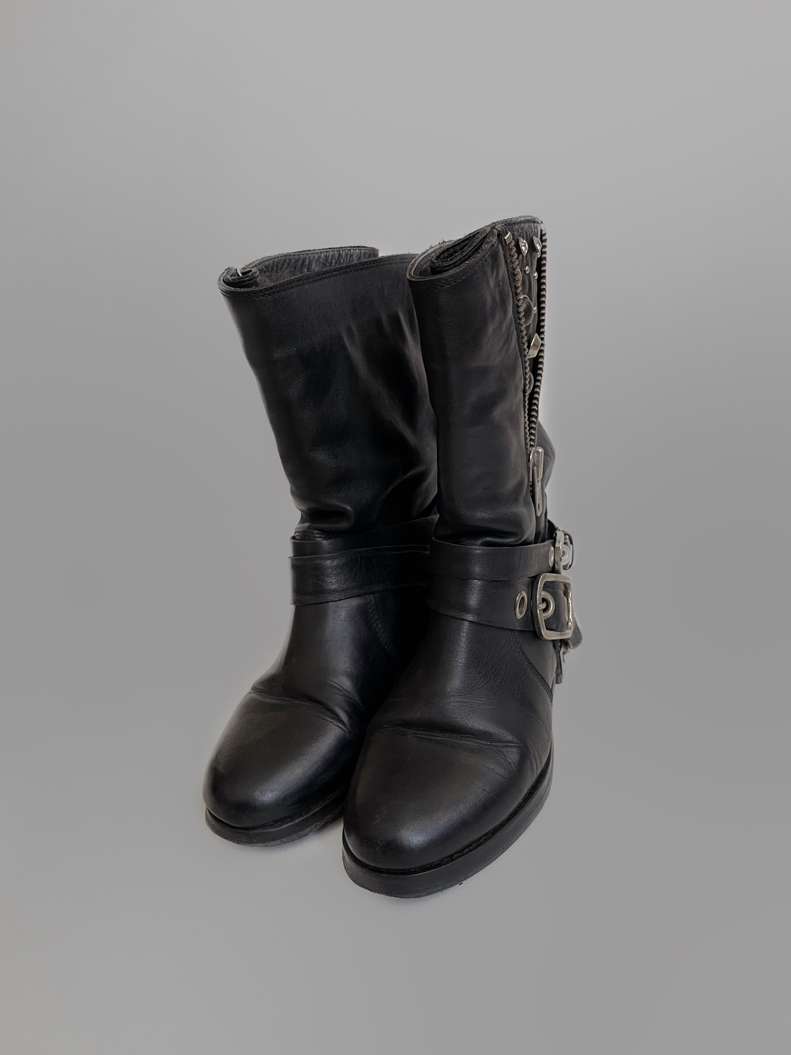 Vintage Mario Muzi Avant-garde boots Size US 6.5 / IT 36.5 - 9 Thumbnail