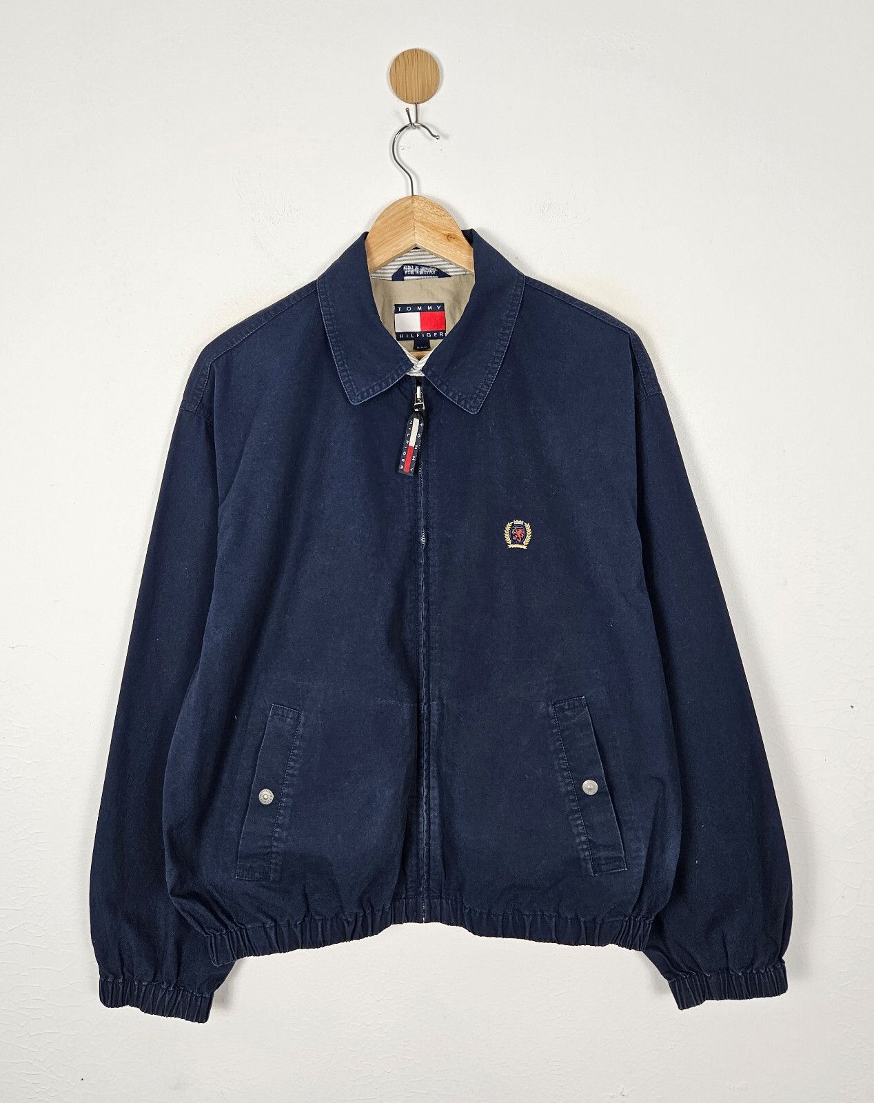 Tommy Hilfiger 90s Tommy Hilfiger Zipper Jacket Size US M / EU 48-50 / 2 - 1 Thumbnail