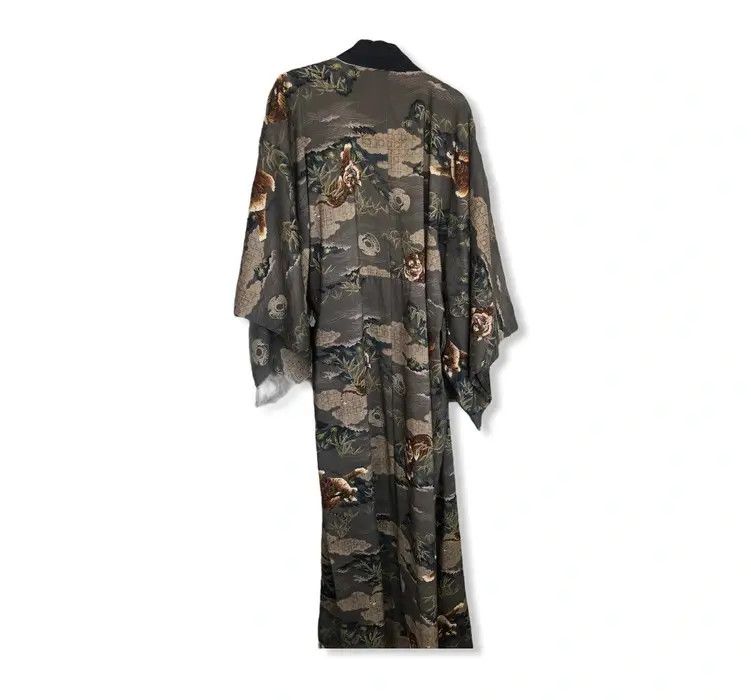 Japanese Brand Kimono overprint Tiger Japanese Traditional Jacket 🧥 Size US L / EU 52-54 / 3 - 7 Thumbnail