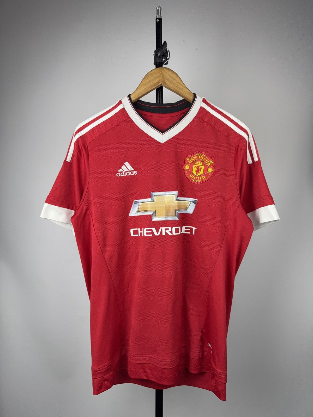 Adidas 2015 Manchester United Adidas Home Jersey ClimaCool Size US M / EU 48-50 / 2 - 1 Thumbnail