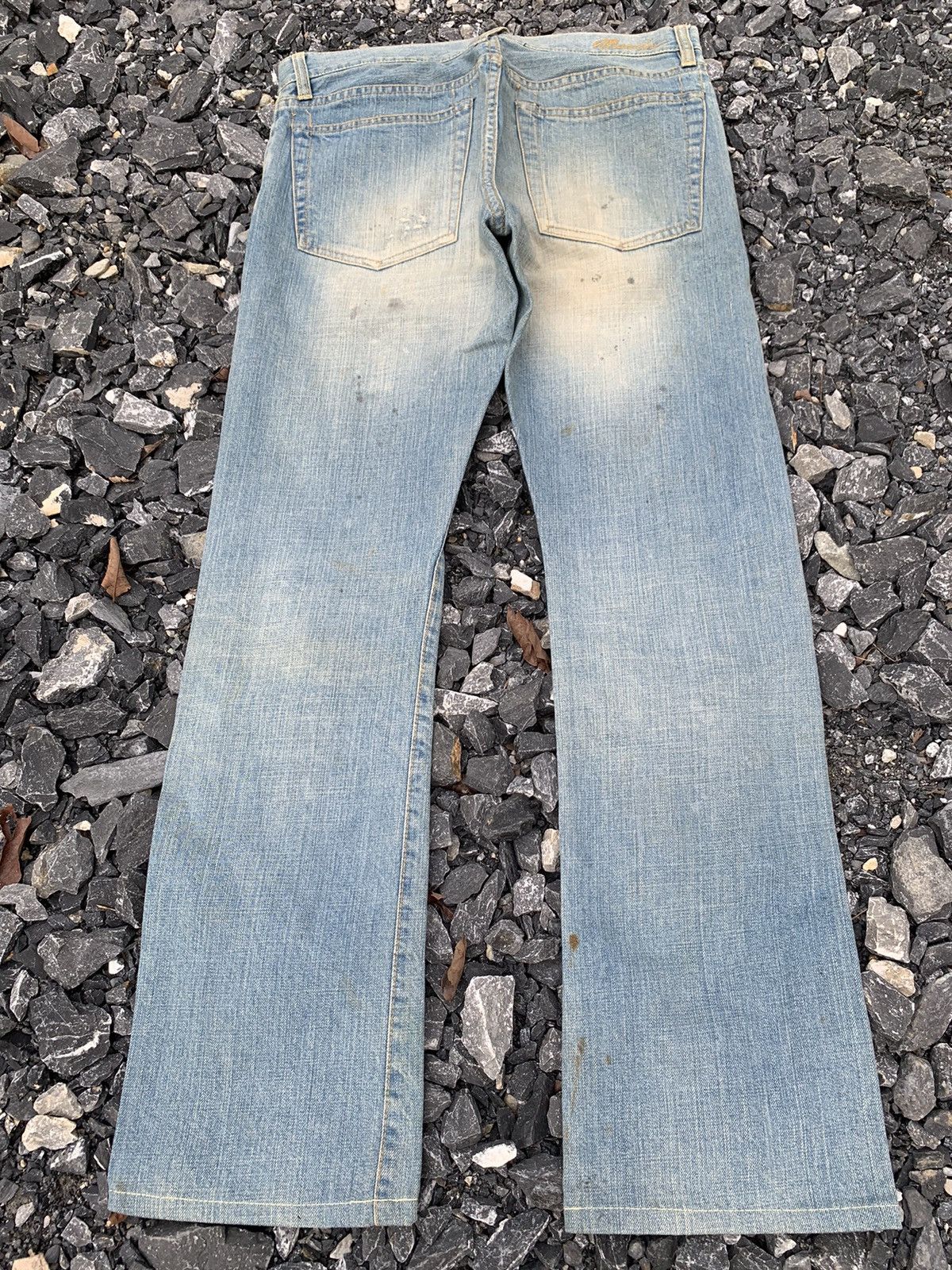 Kapital Nano Universe Mudwash Faded&Rusty Japanese Distressed Denim Size US 31 - 4 Thumbnail