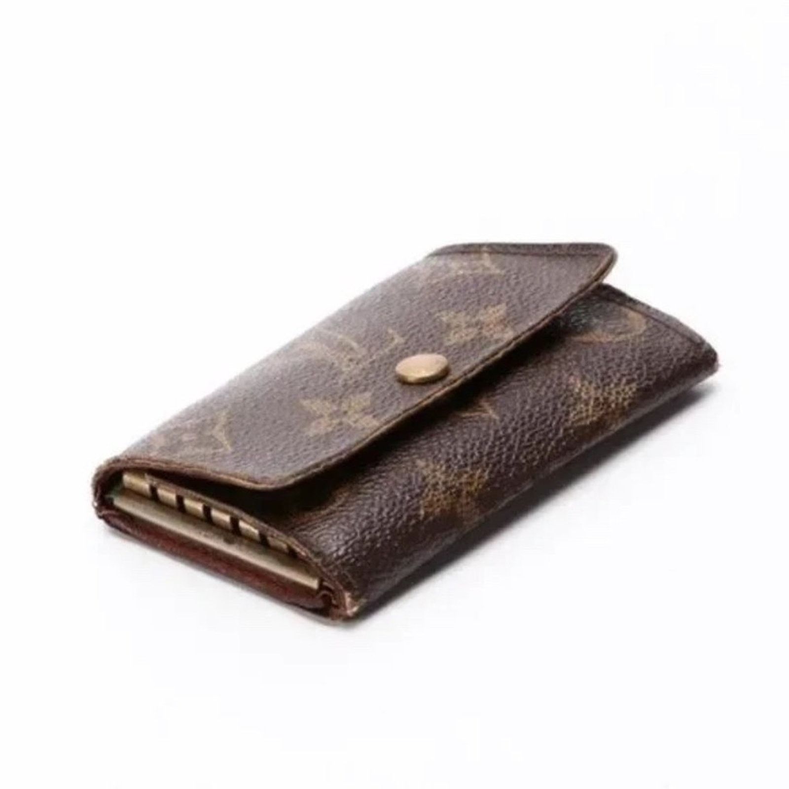 Louis Vuitton LOUIS VUITTON Vintage Monogram Coated Canvas 6 Key Holder Size ONE SIZE - 4 Thumbnail
