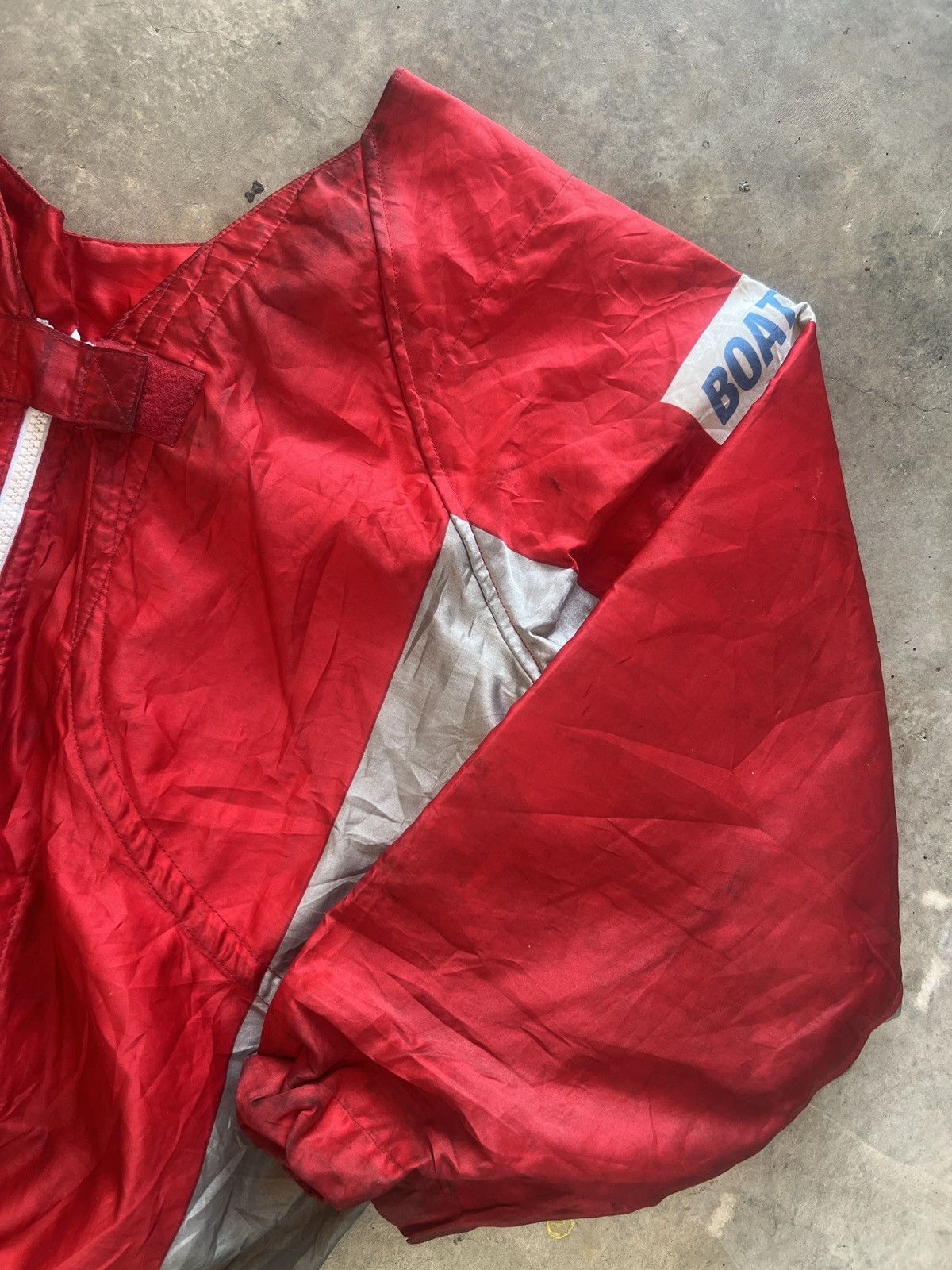 Japanese Brand × Vintage Vintage Racing Motorboat Big Logo Over Print Size US M / EU 48-50 / 2 - 13 Thumbnail