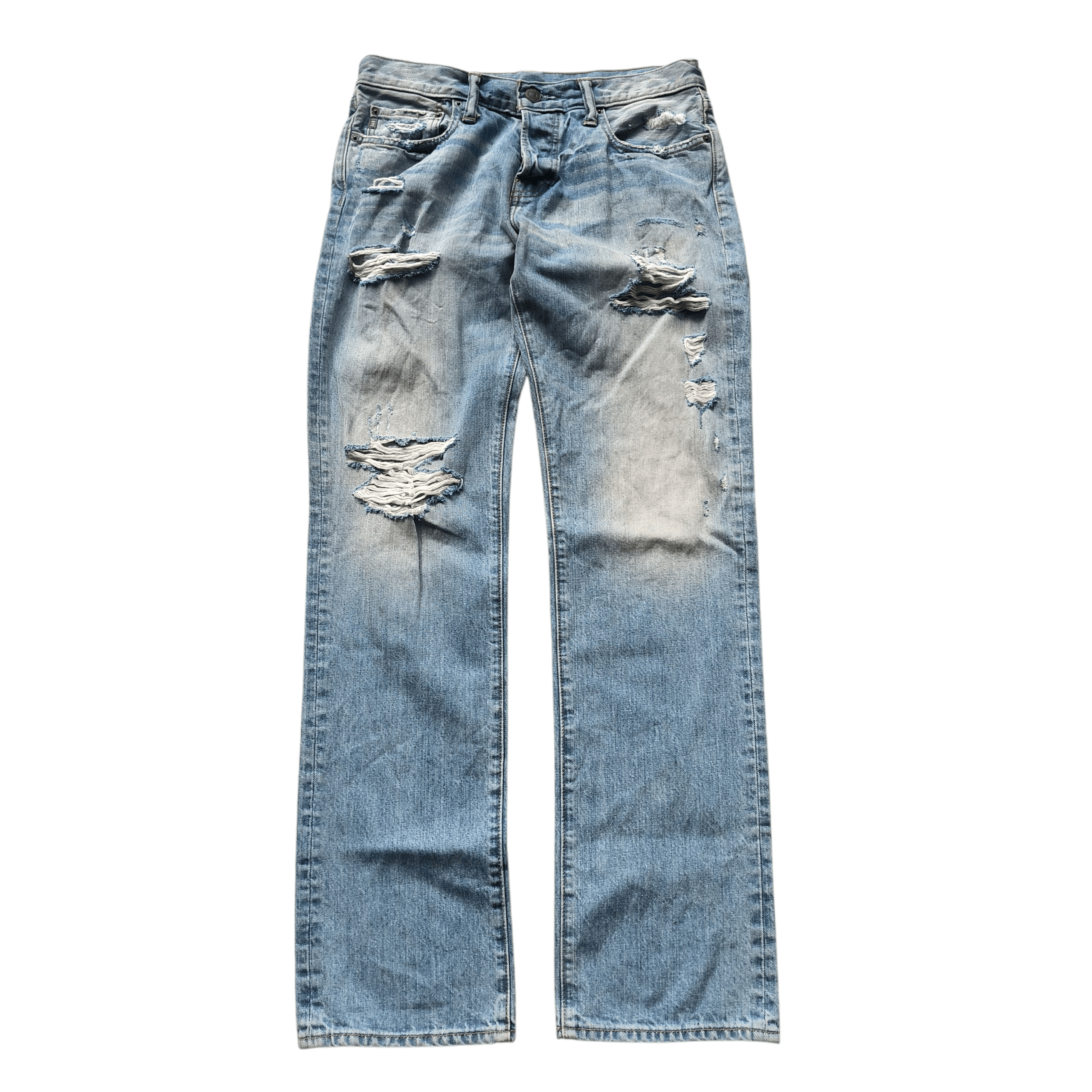 Abercrombie & Fitch Vintage Abercrombie Distressed Jeans Size US 31 - 1 Thumbnail