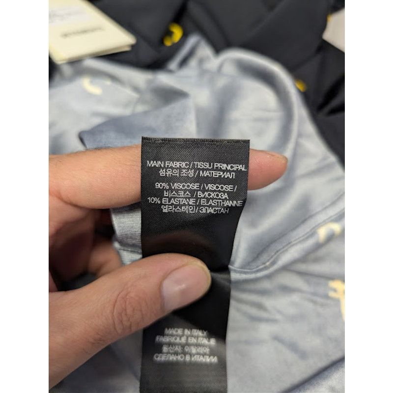 Vetements o1rshd1 Currency Print Button Up Shirt in Black Size US L / EU 52-54 / 3 - 20 Thumbnail