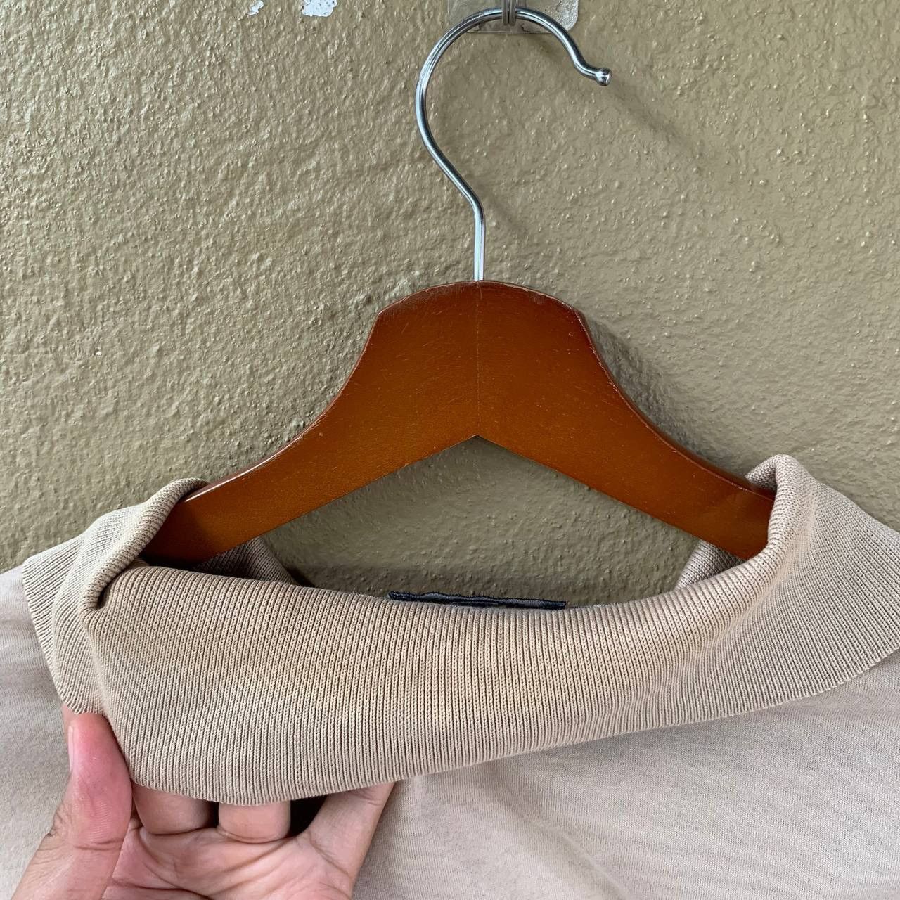 Burberry Vintage BURBERRY Small Embroidered Logo Long Sleeve Polo Tee Size US M / EU 48-50 / 2 - 14 Thumbnail