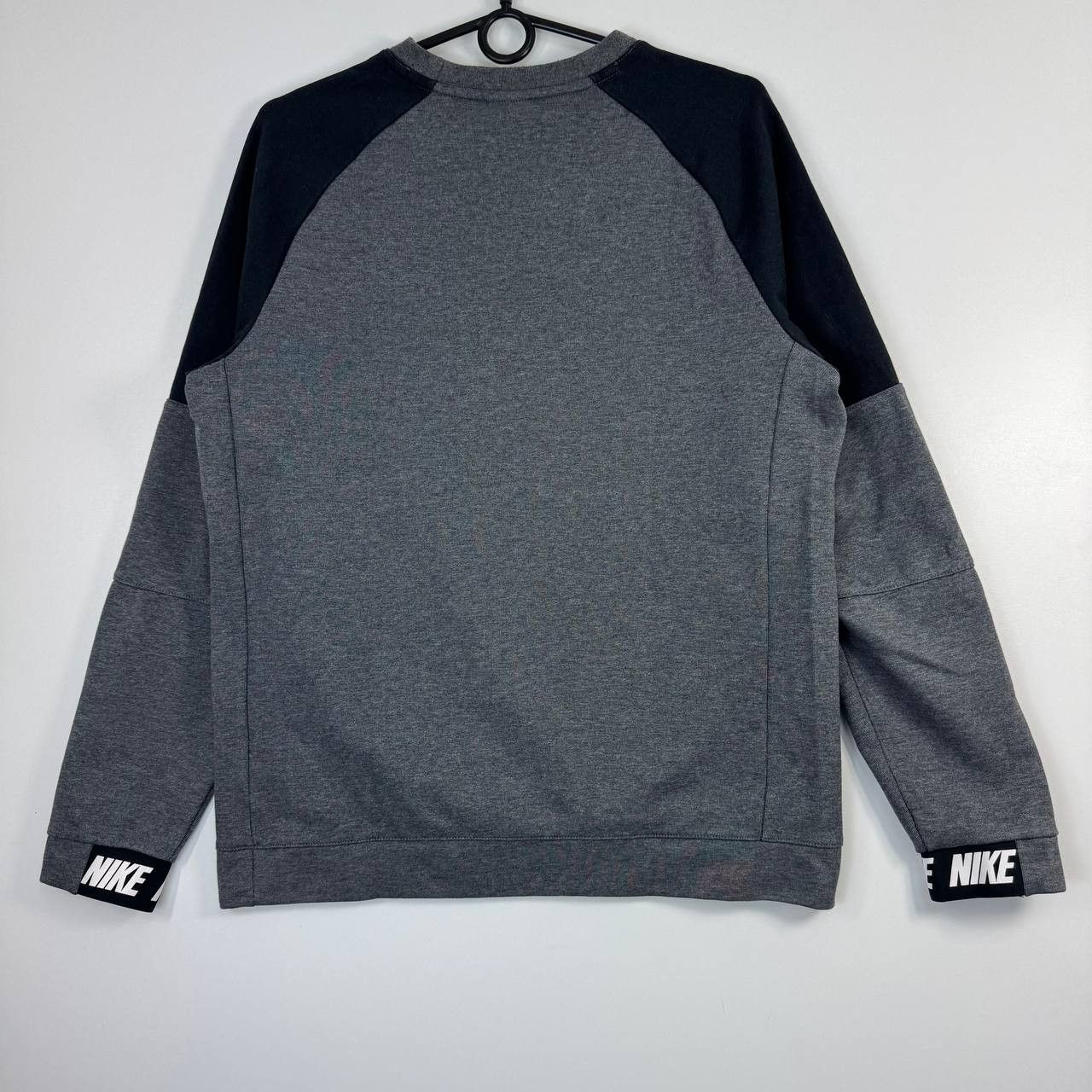 Nike Nike Sportswear Grey Black Crewneck Sweatshirt Pullover S Size US S / EU 44-46 / 1 - 7 Thumbnail