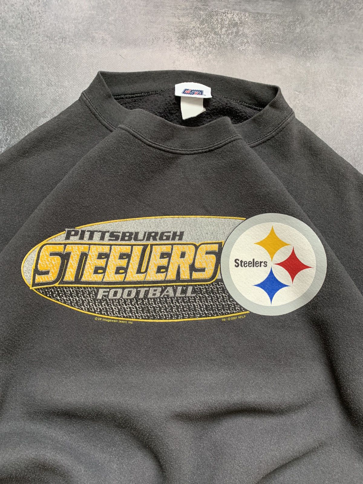 NFL × Vintage Vintage 90s Pittsburgh Steelers NFL Crewneck Sweatshirt Size US L / EU 52-54 / 3 - 6 Thumbnail