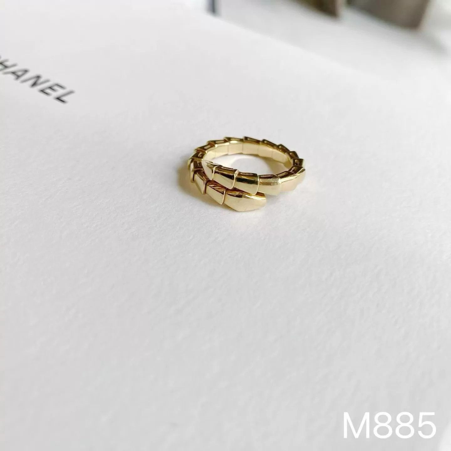 Bvlgari Bvlgari Serpenti Viper 18K Gold Retro Serpentine L 24 M885 Size ONE SIZE - 2 Thumbnail