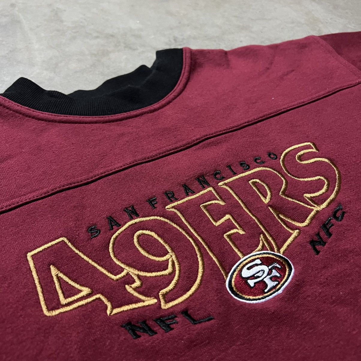 NFL × Vintage Vintage 90’s NFL San Francisco 49er’s Lee Sport Sweater Size US L / EU 52-54 / 3 - 5 Thumbnail