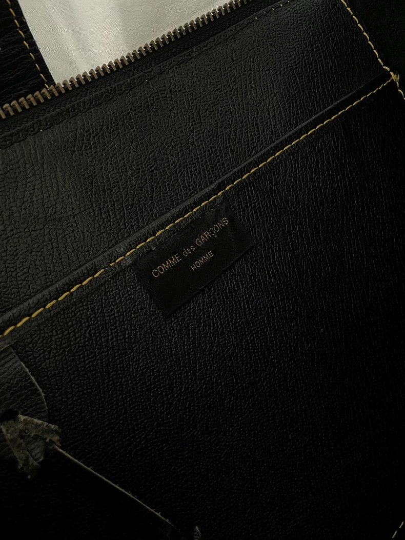 Comme des Garcons Comme des Garçons 90s vintage leather genuine leather bosto Size ONE SIZE - 7 Thumbnail