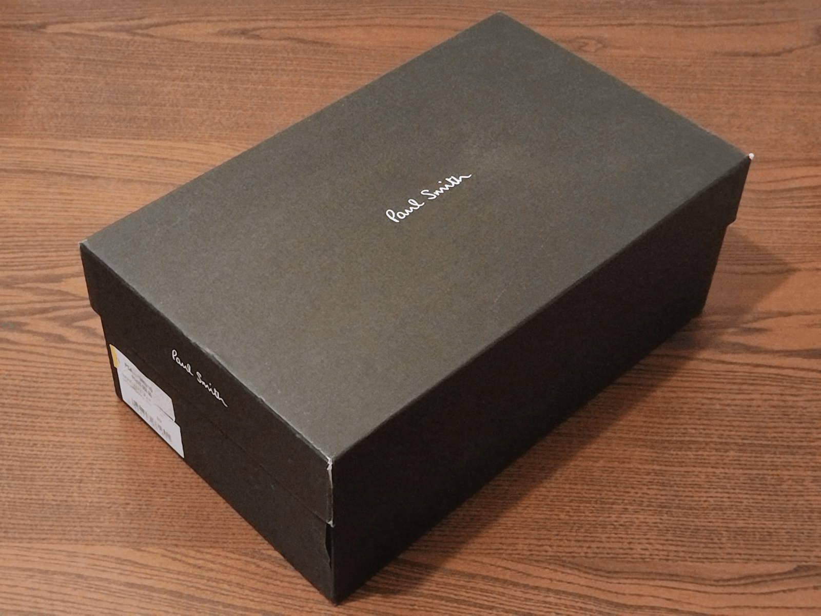 PAUL SMITH BLACK PATENT LEATHER OXFORD LACE-UPS
