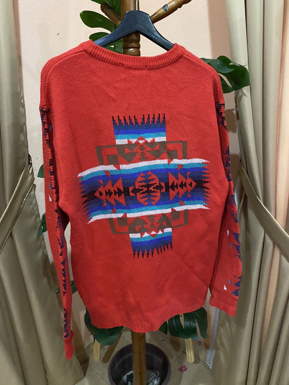 Vintage VINTAGE POWER OF THE PEOPLE NAVAJO KNITWEAR Size US L / EU 52-54 / 3 - 10 Thumbnail