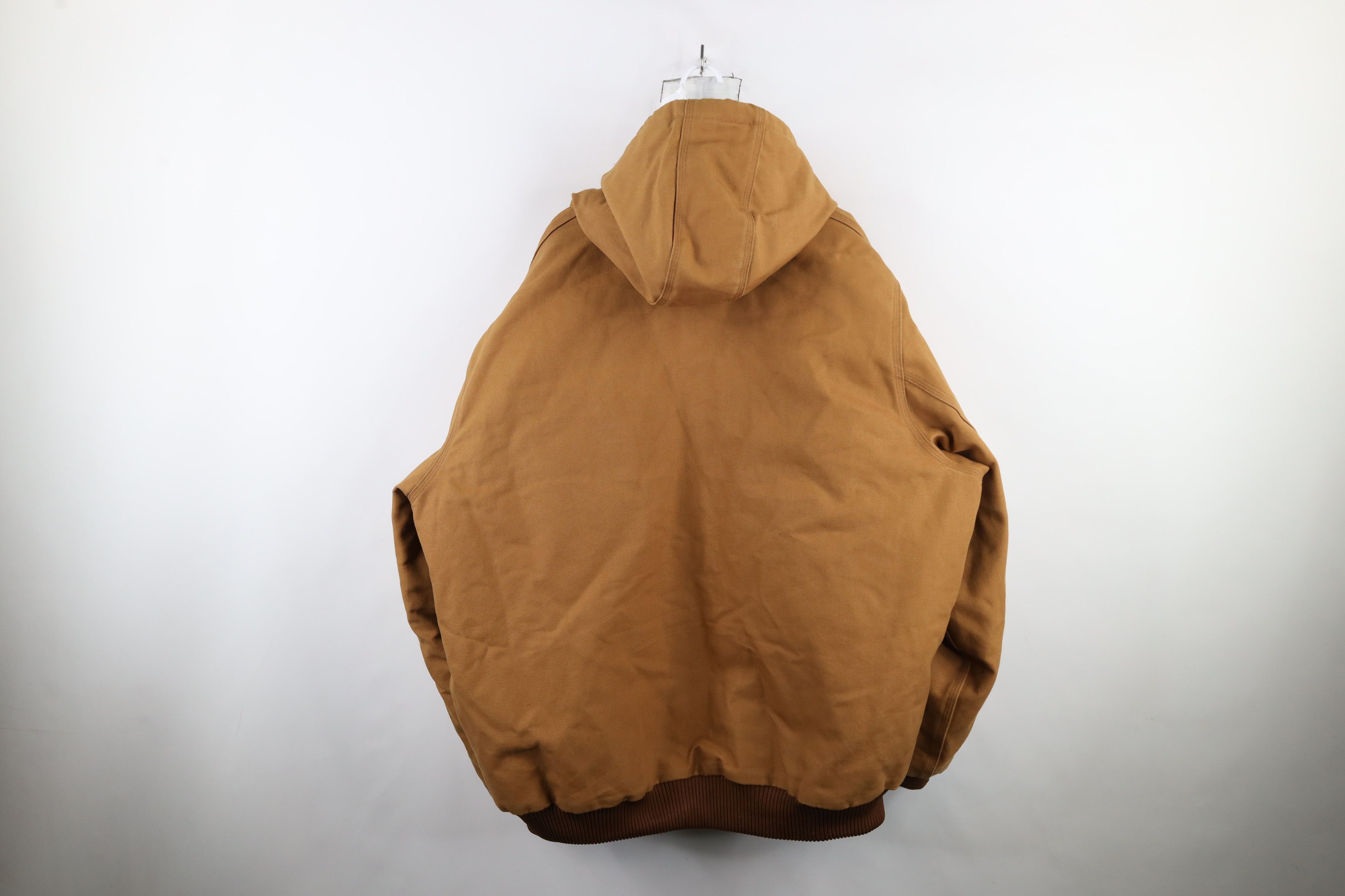 Carhartt Vintage Y2K Carhartt Quilted Hooded Canvas Jacket Duck USA Size US XXL / EU 58 / 5 - 13 Thumbnail