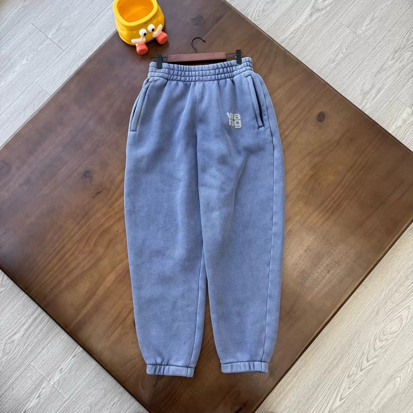 Alexander Wang Alexander Wang Purple Cotton Pants S (Minor Stains) Size US 29 - 1 Thumbnail