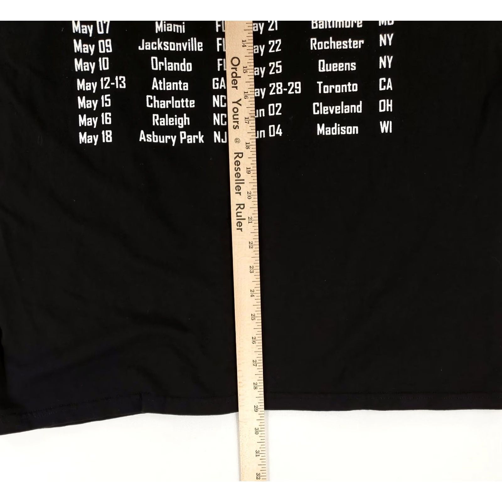 Vintage Greta Van Fleet T-Shirt Black XL Mens 2019 March of the Peaceful Army Tour Size US XL / EU 56 / 4 - 6 Thumbnail
