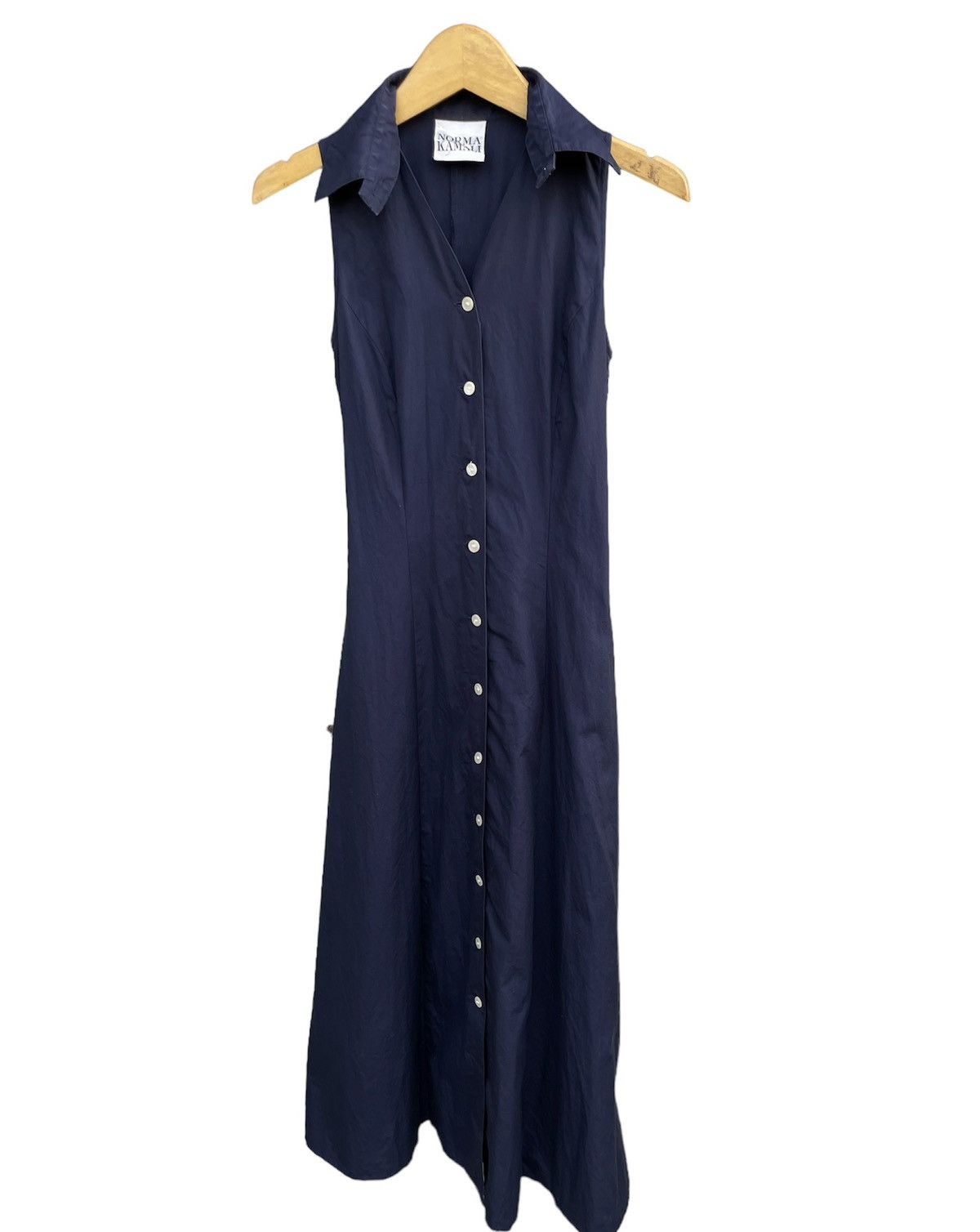 image of Vintage Norma Kamali Dress in Navy, Women's