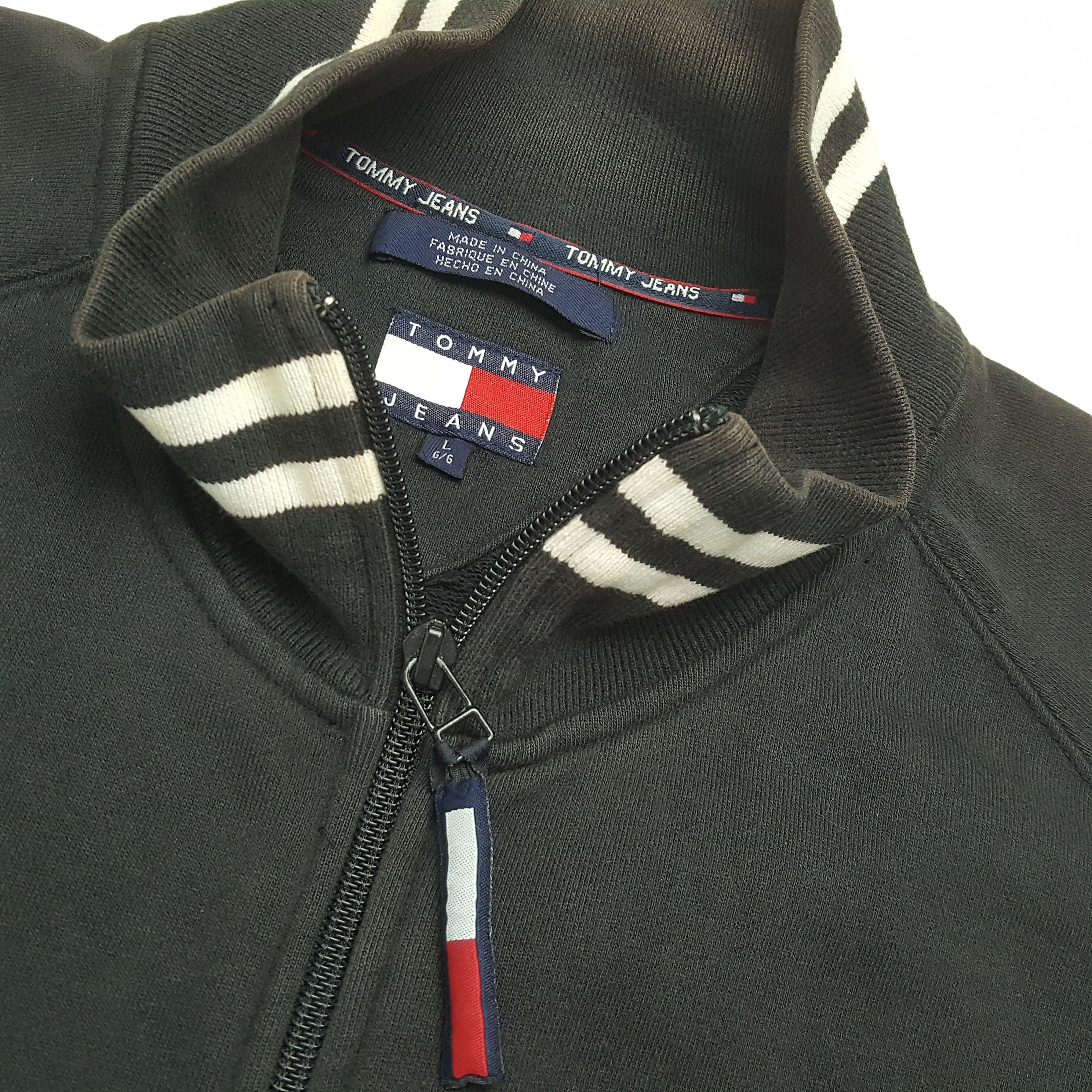 Tommy Hilfiger × Tommy Jeans × Vintage TOMMY HILFIGER JEANS Fashion Style Sweater Jacket Size US XL / EU 56 / 4 - 10 Thumbnail