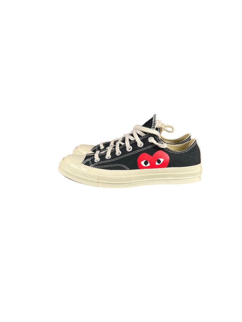 Comme des Garcons CDG PLAY x Converse Low – Black / Red Heart – Size 8 Size US 8 / EU 41 - 4 Thumbnail
