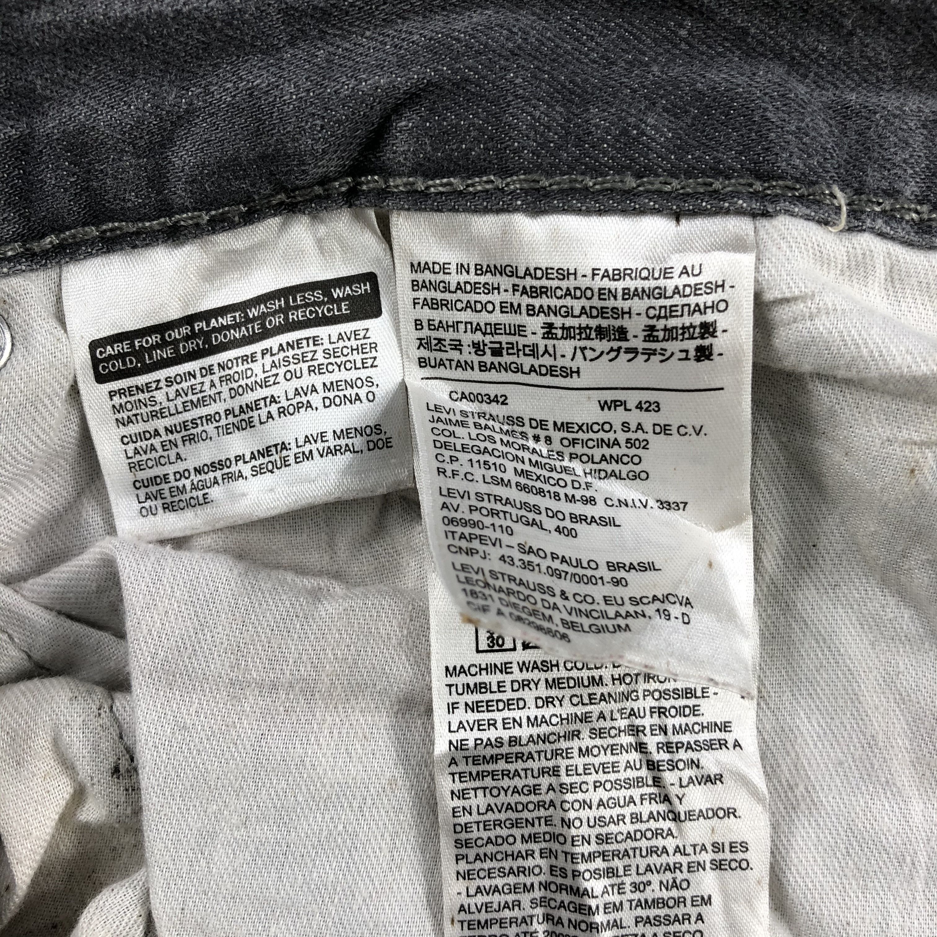 Levi's Vintage Levis 514 Earth Tone Jeans-J2212 Size US 37 - 13 Thumbnail