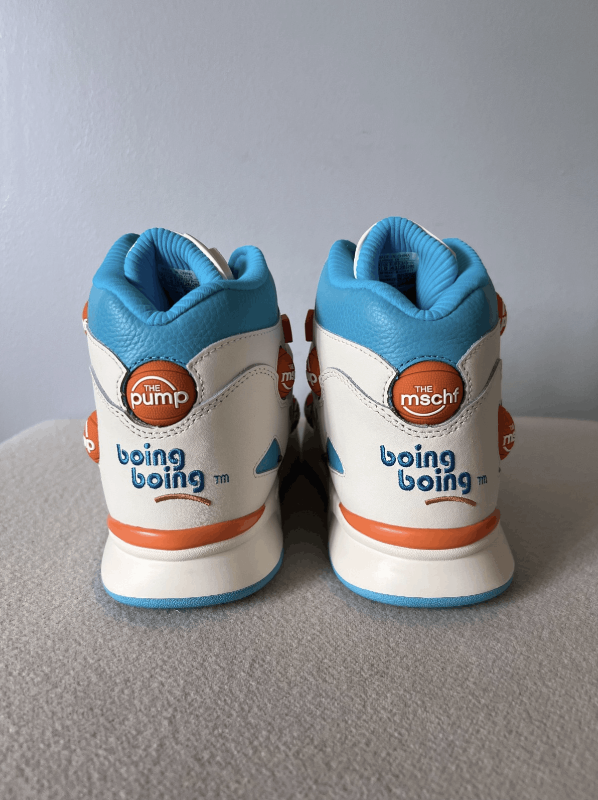 Reebok MSCHF Reebok Omni Zone IX in White Blue Size US 8 / EU 41 - 5 Thumbnail