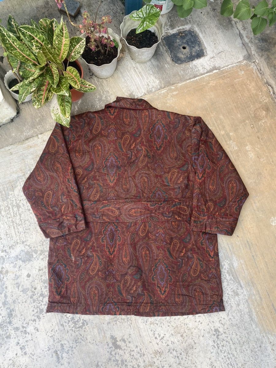 Vintage × Yves Saint Laurent ⚡️last drop⚡️Yves Saint Laurent Paisley Kimono Size US L / EU 52-54 / 3 - 2 Thumbnail