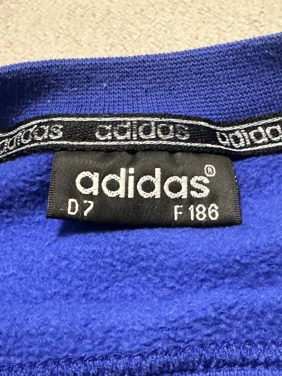 Adidas × Vintage Vintage Adidas Sweatshirt Boxy Crewneck 3 Striped Y2K 90s Size US L / EU 52-54 / 3 - 6 Thumbnail
