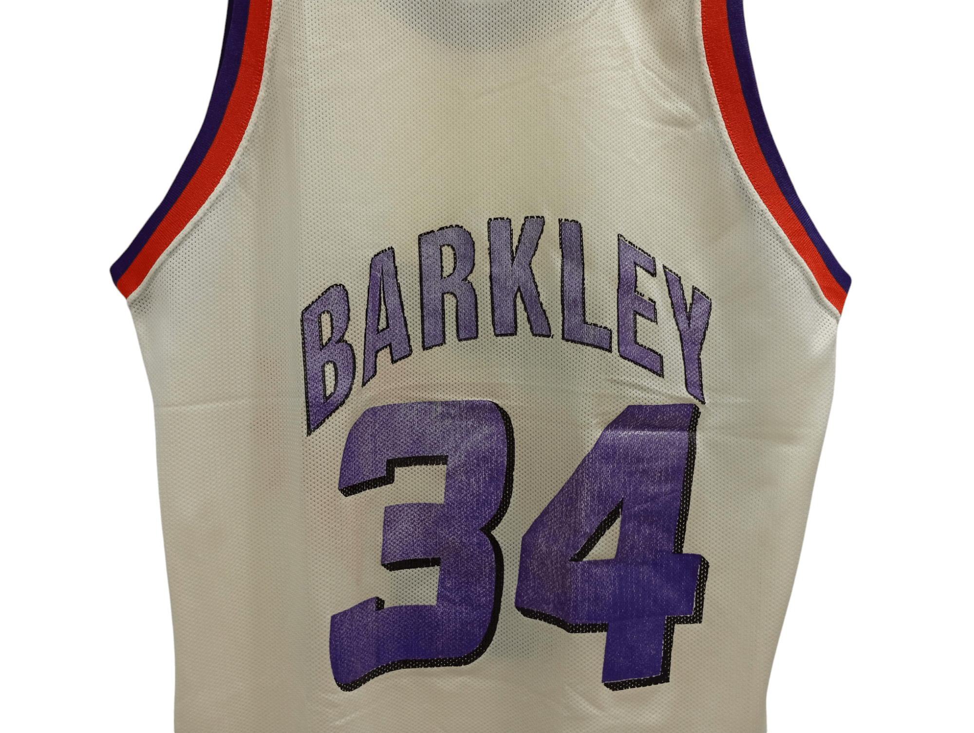Champion × Vintage 🔥🔥Vintage Champion Phoenix Suns Charles Barkley 34 Jersey Size US M / EU 48-50 / 2 - 24 Thumbnail