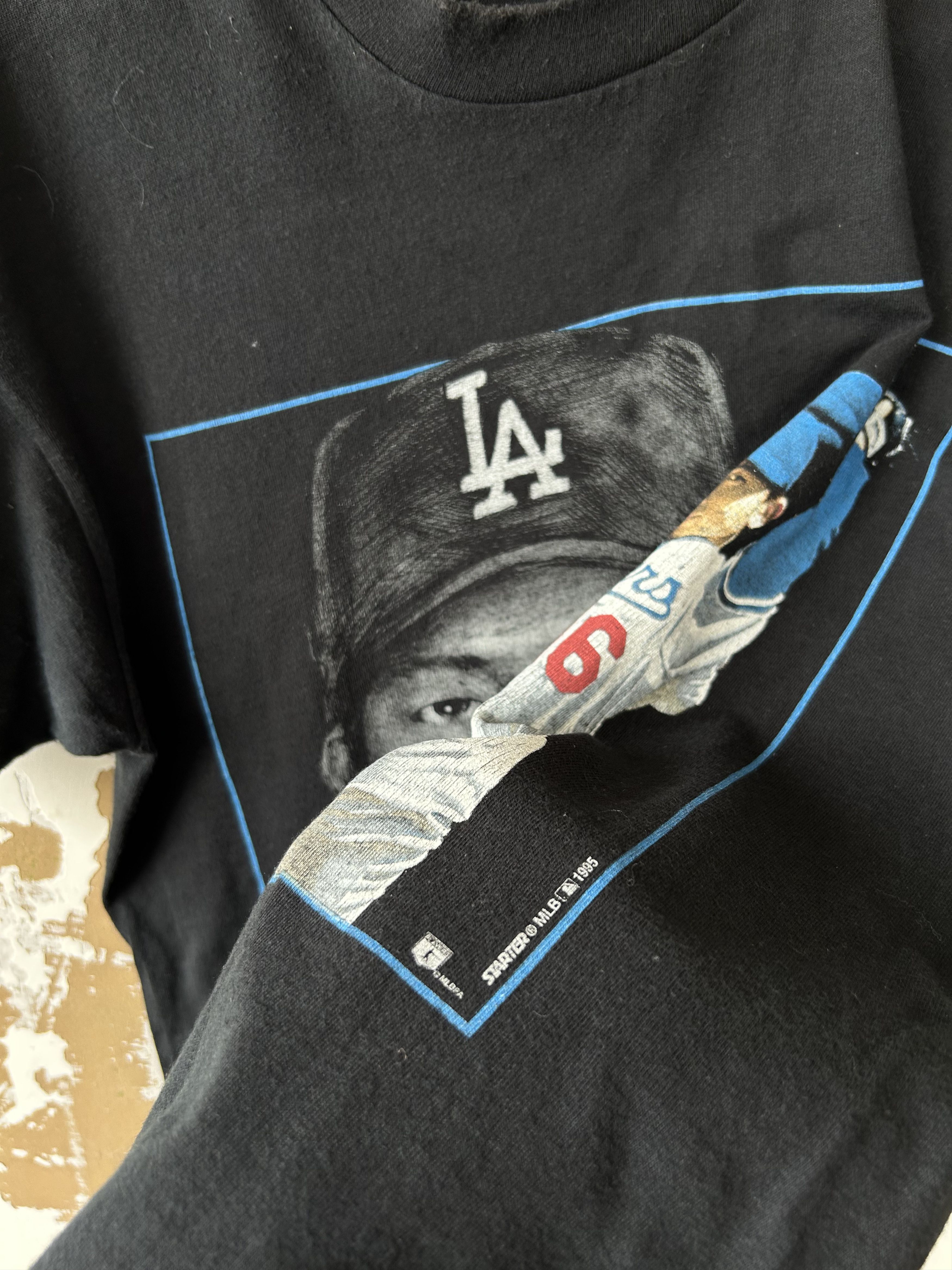 MLB VINTAGE 1995 LA DODGERS HIDEO NOMO T-SHIRT Size US M / EU 48-50 / 2 - 4 Thumbnail
