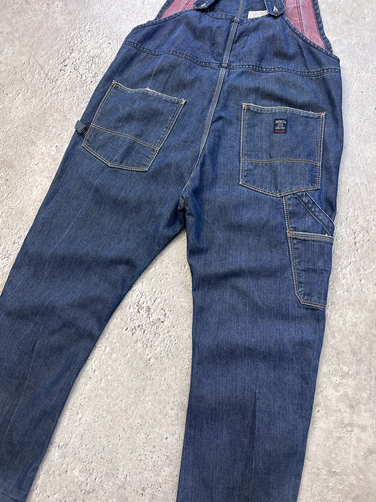 Diesel × Japanese Brand VINTAGE Y2K OVERALL DIESEL DISTRESSED HYPE Size US 32 / EU 48 - 15 Thumbnail