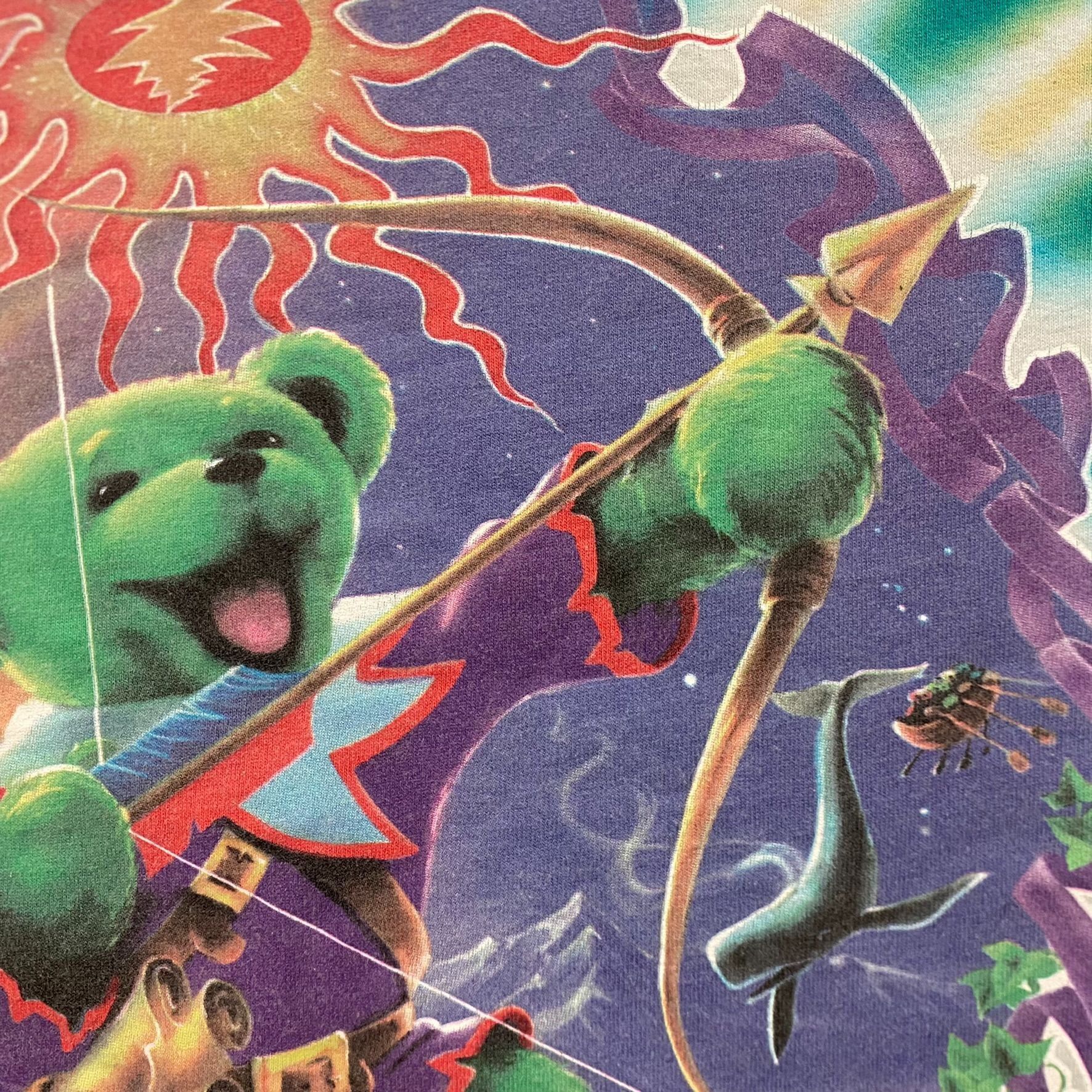 Grateful Dead × Liquid Blue Vintage 90s Grateful Dead Shirt Saint Bear Drug Band Tee Size US XL / EU 56 / 4 - 9 Thumbnail