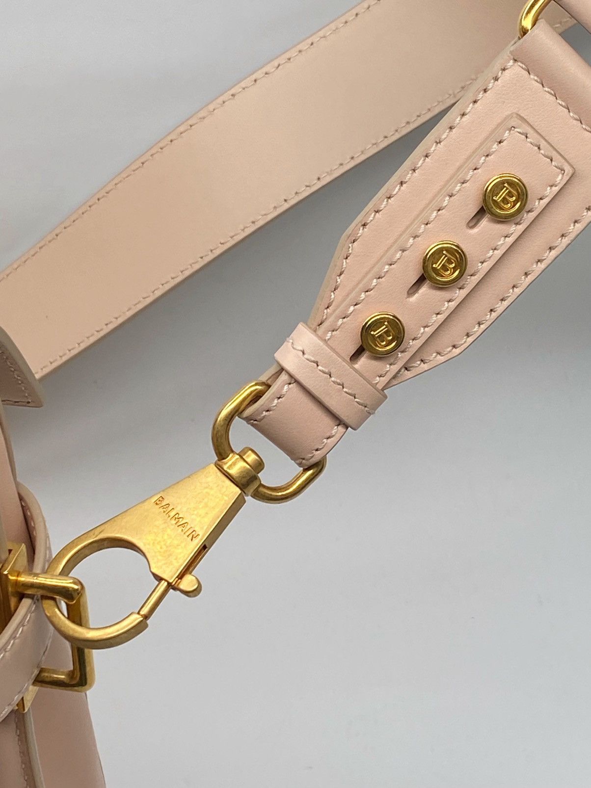 Balmain Balmain BBuzz 23 Top-Handle Bag in Leather Size ONE SIZE - 10 Thumbnail