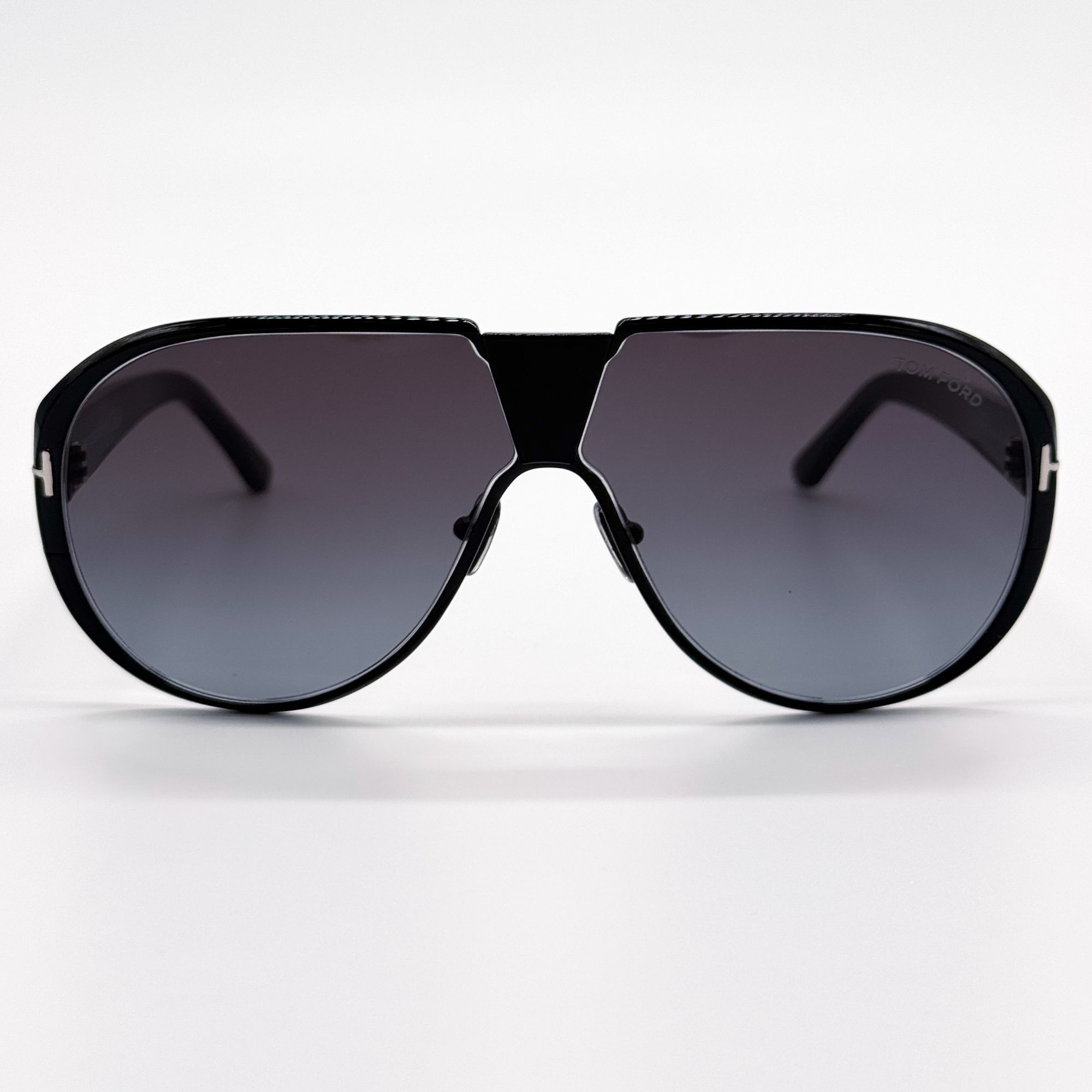 NEW TOM FORD SUNGLASSES VINCENZO TF1072 01B UNISEX FT1072/S 