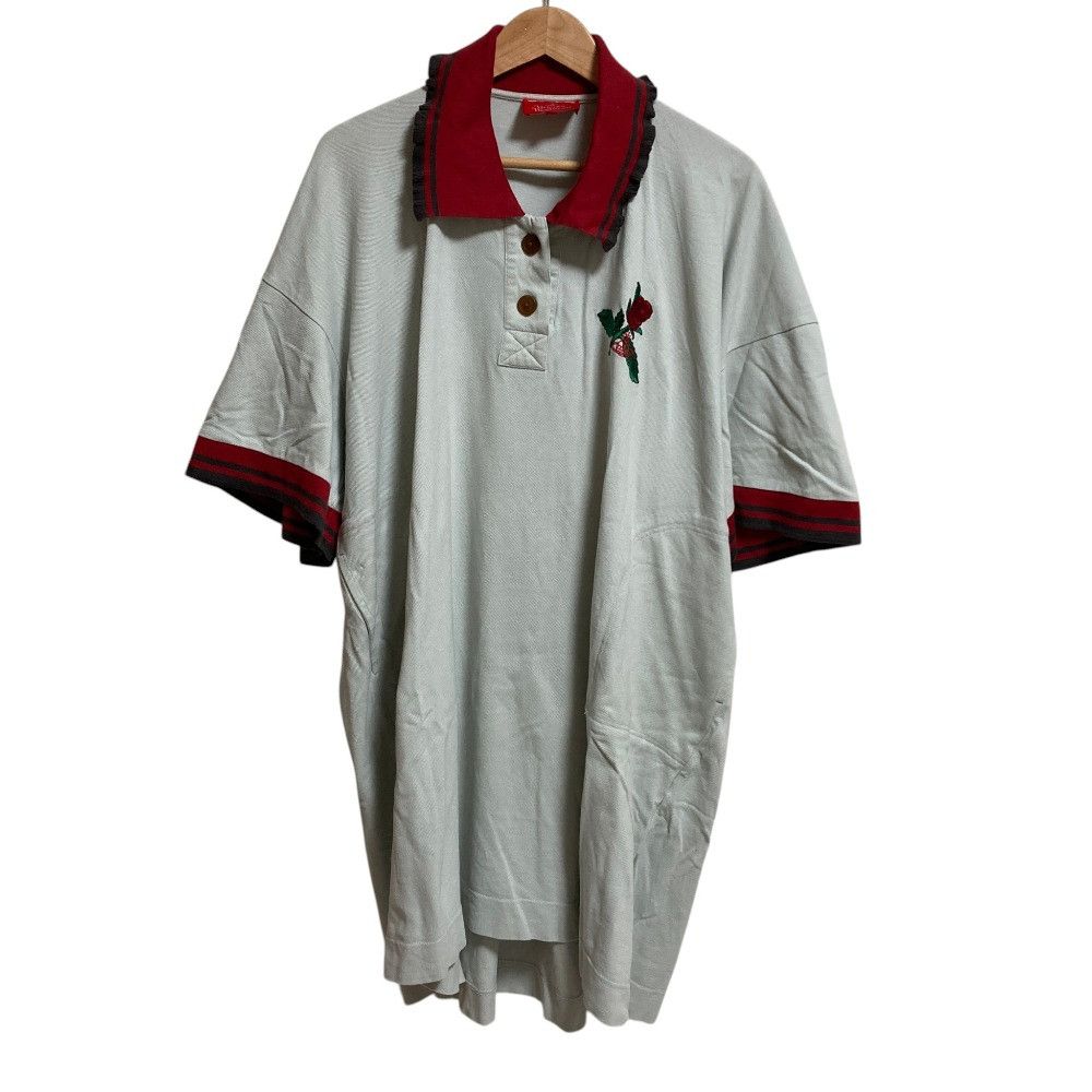 Vivienne Westwood Vivienne Westwood Vivienne Westwood Rose Embroidered Cotton Dress Textile Dresses 16-12-521031 DUTY FREE for USA Size ONE SIZE - 1 Thumbnail
