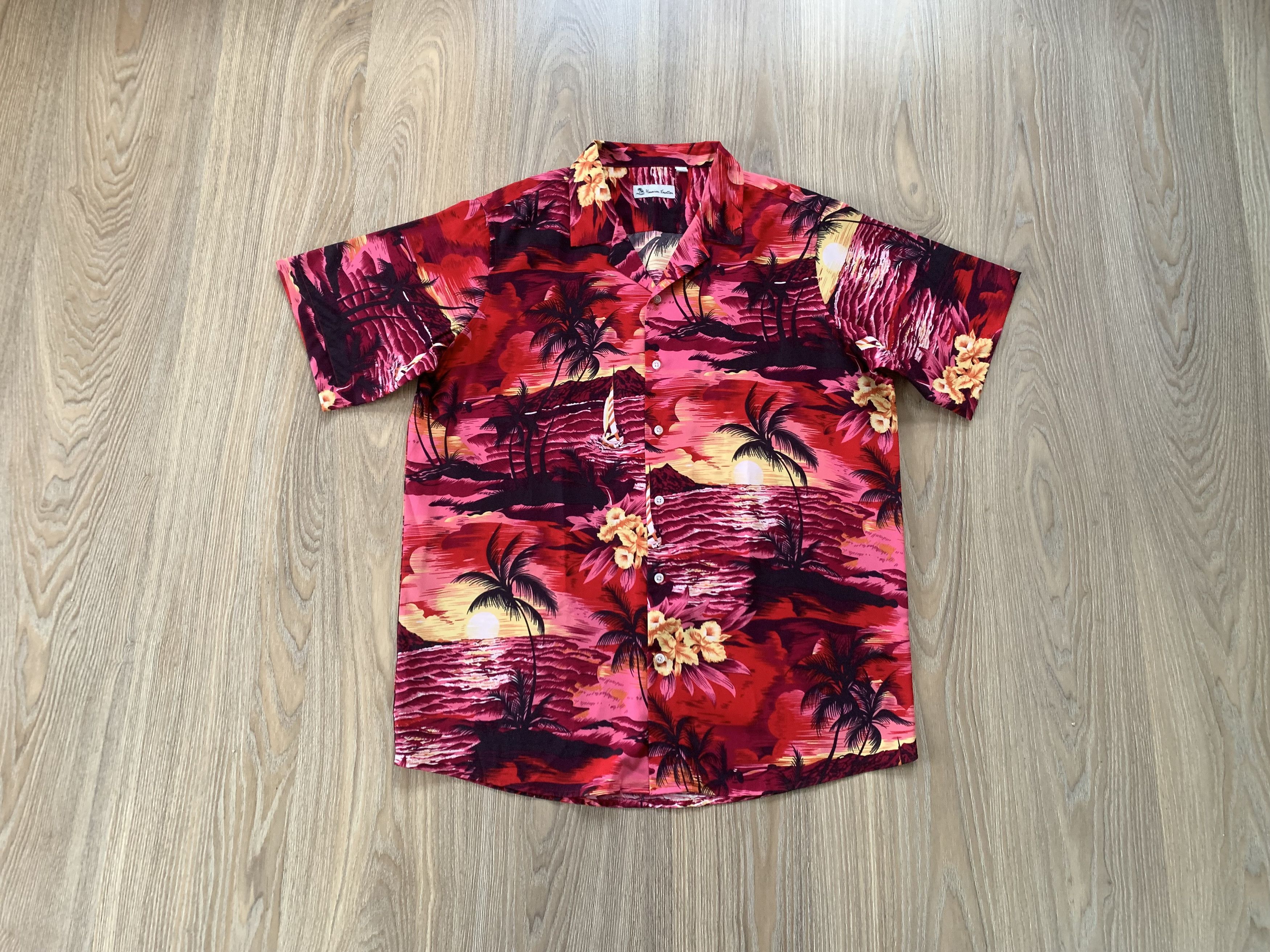 Other Hawaiian Vacation Cotton Hawaiian Shirt Size US L / EU 52-54 / 3 - 1 Thumbnail