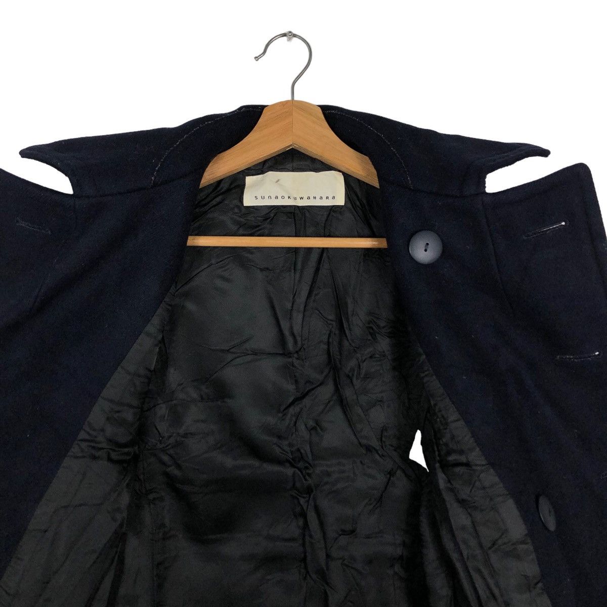 Issey Miyake 🔥90’s Cropped Wool Jacket Sunaokuwahara Issey Miyake Japan Size US S / EU 44-46 / 1 - 11 Thumbnail