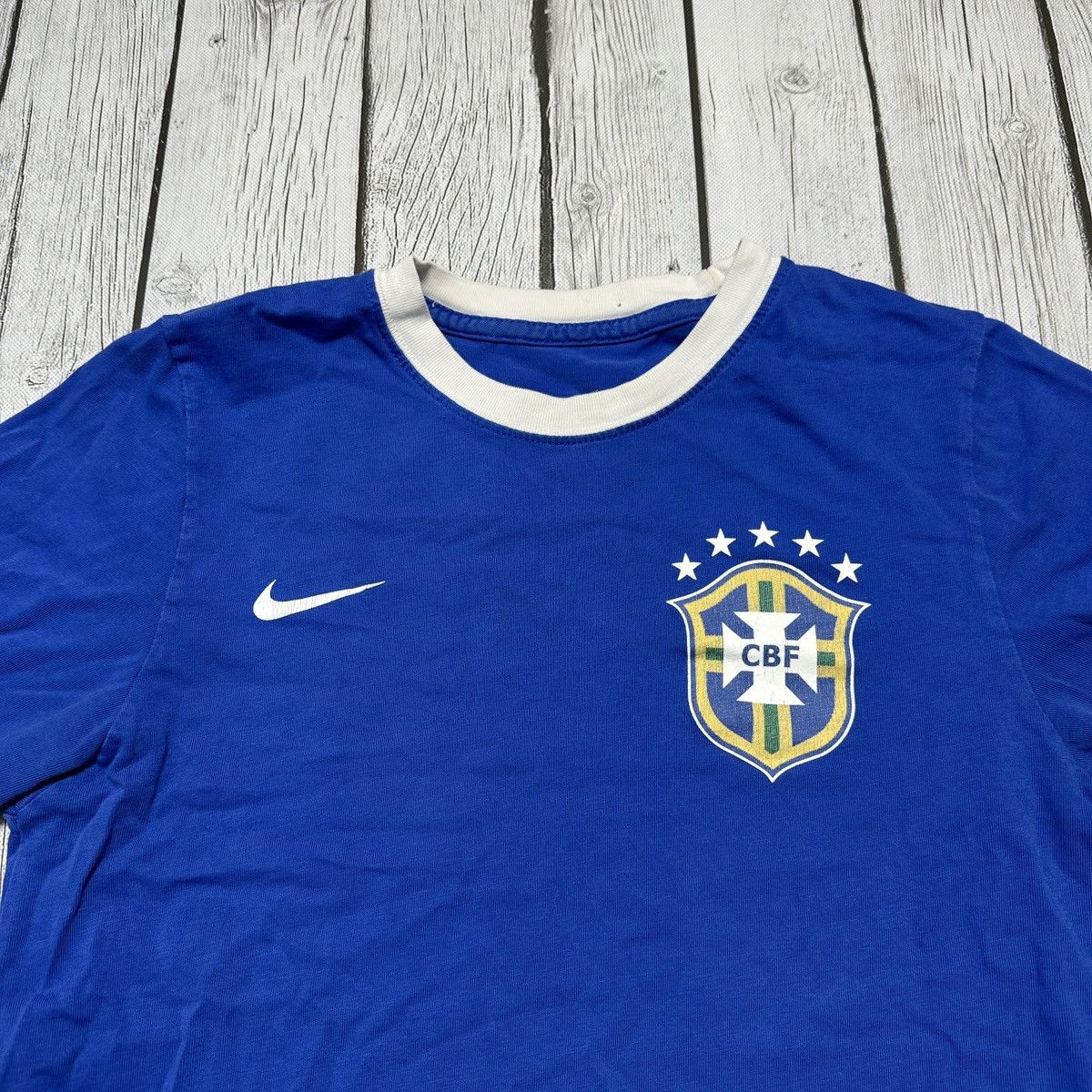 Nike Brazil ringer tee Size US S / EU 44-46 / 1 - 3 Thumbnail