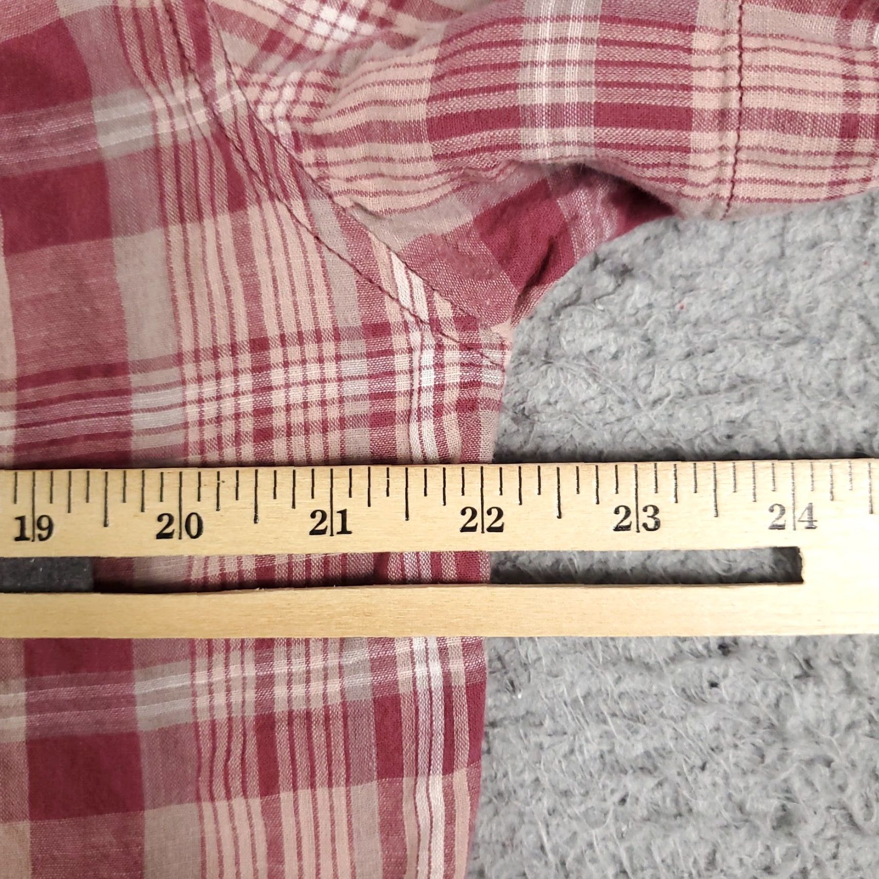 American Eagle Outfitters American Eagle Outfitters Shirt Men Adult Medium Red Plaid Short Sleeve Button-Up Cotton Casual Classic Preppy Mens Size US M / EU 48-50 / 2 - 5 Thumbnail